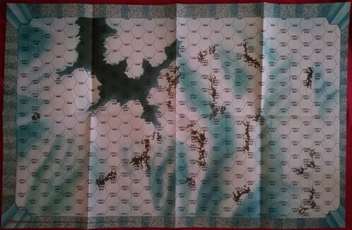 Classic battletech paper map - battletech,