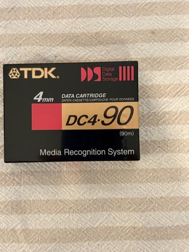 4mm dat dds tape cartridge - dat/dds, nos