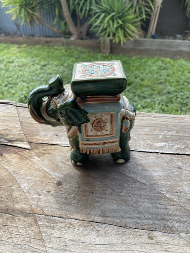 Vintage asian ceramic painted - asian,