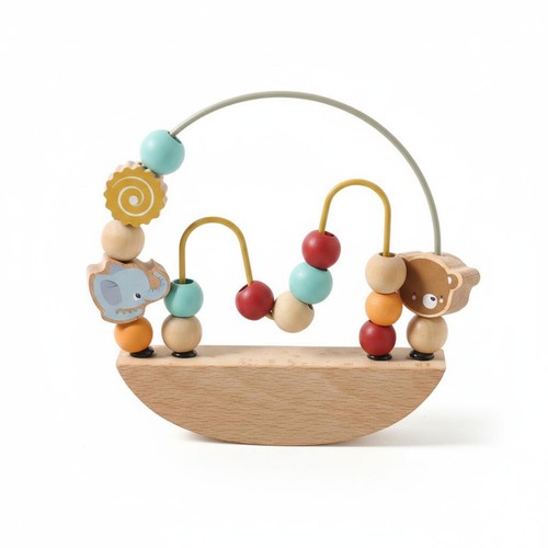 Wooden creature bead maze - creature,