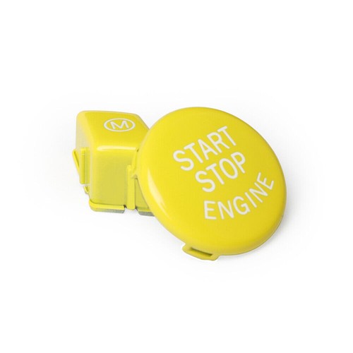 Yellow steering wheel start - yellow,