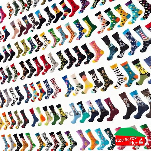 Happy crew socks - crew, novelty