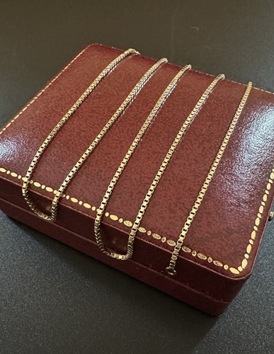Vintage 9ct gold box - vintage,