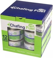 12-Pack of 3.5-Hour Chafing Dish Fuel Gel Cans Long-Lasting Clean-Burning Od