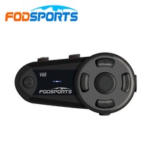 Fodsports V6S Motorcycle Helmet Bluetooth Intercom Headset 1000m 2-way with FM