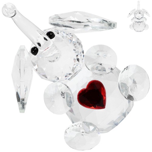 Glass animal figurine - ,