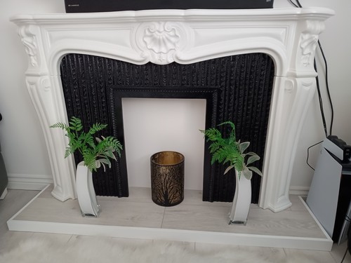 Composite fireplace surround - composite,