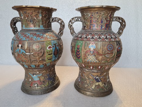 Pair large 20th japanese - of,