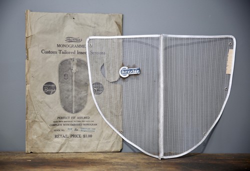 Vtg 1938 chrysler radiator - vtg,