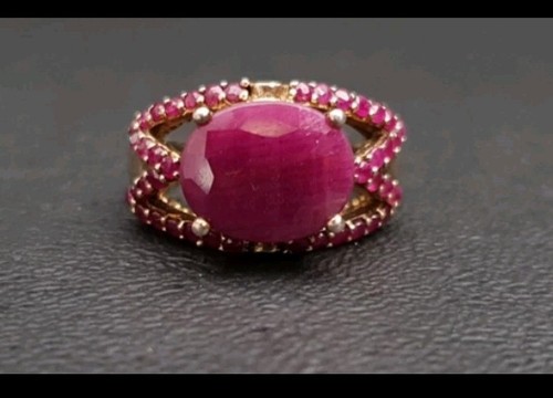 Mdi hallmark ruby dress ring - hallmark,