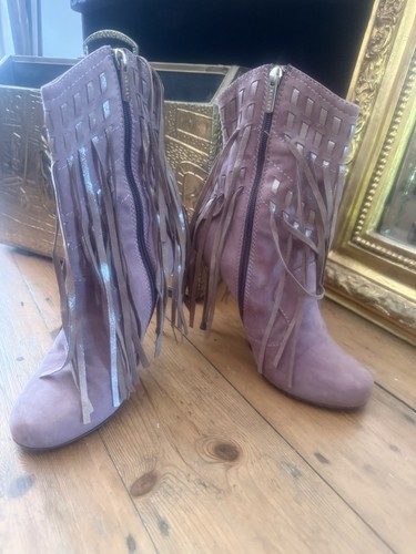 Vintage kelsey purple suede - vintage,