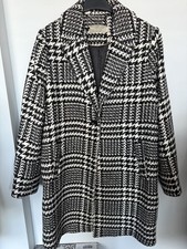 Women’s Maison Cinqcent Wool Mix Trench Coat Jacket Size M UK 12