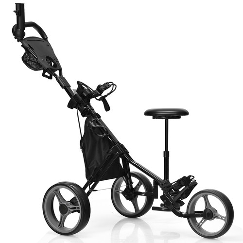 Wheel foldable golf - 3-wheel, push