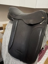 Black Country Poppy 15" Wide Havana Showing Saddle