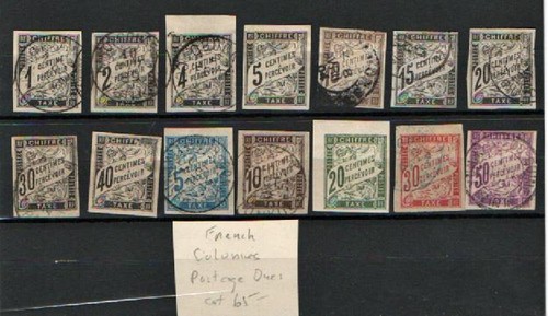 French colonies postage - colonies,