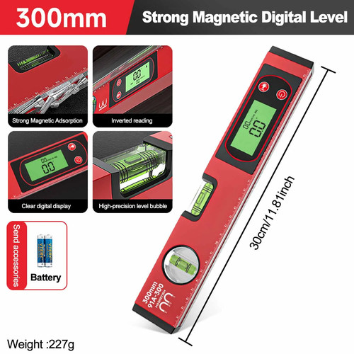 40cm digital spirit level - 30/40cm,
