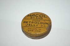 Hacol Brand Pure Petroleum Jelly Tin. Filled with grease