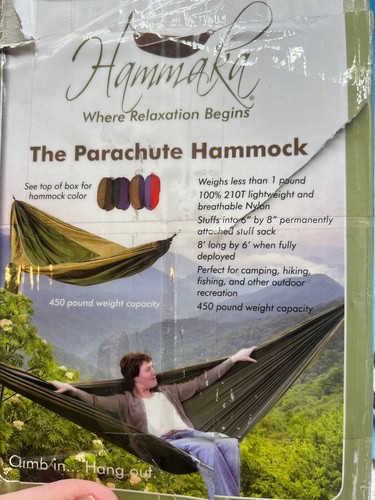Hammaka parachute silk hammock - parachute,