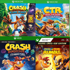 Crash Bandicoot Xbox One Games - Choose Your Game - Complete Collection