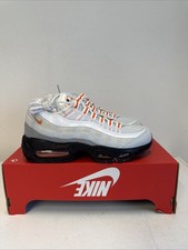 Nike Air Max 95 Men's Trainers Shoes Wolf Grey/Orange UK 5 RRP £175 (No lid)