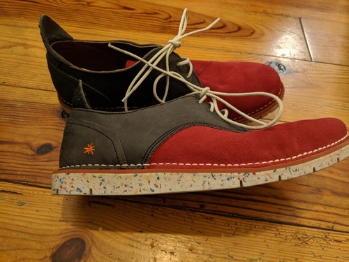 Art men red - art, leather