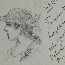 Portrait of a woman rider