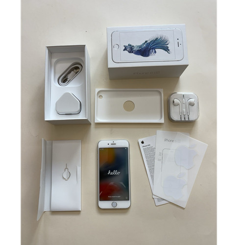Apple iphone 64gb silver - 6s,