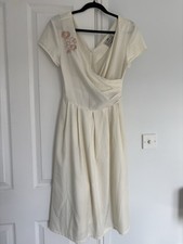 Collectif Women's Cream Dress