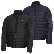 Calvin Klein Mens 2025 Padded Ripstop Breathable Stretch Jacket 55% OFF RRP