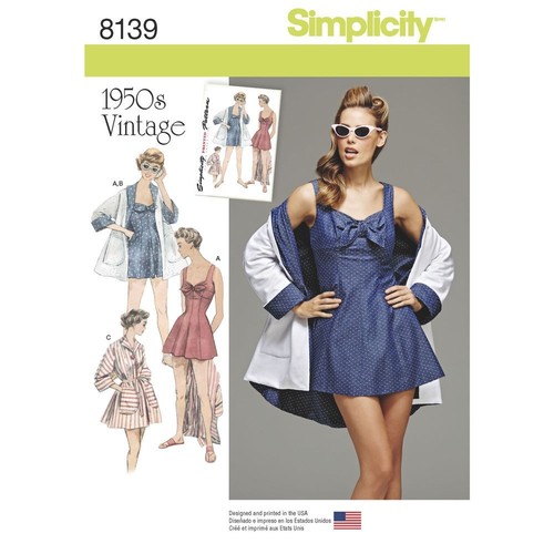 Simplicity 8139 sewing pattern - simplicity,