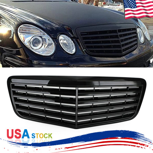Gloss black front grille - grille, grill