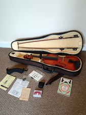 Full Size Violin Bundle Otto Jos Klier 2E 1997, Two Bows, Accessories BUNDLE