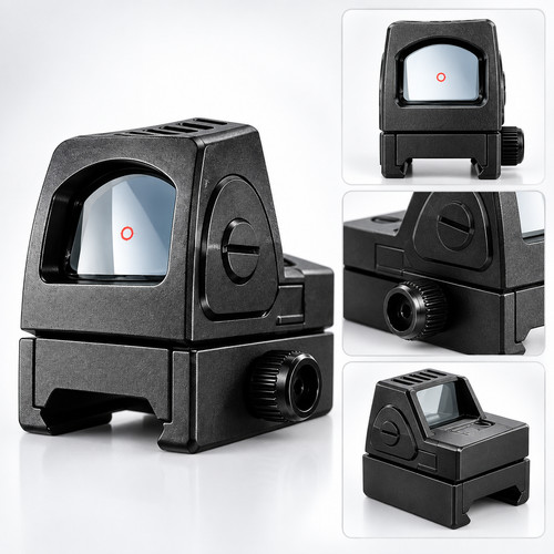Red dot reflex sight - red,