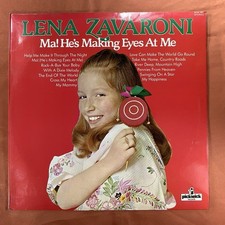 Lena Zavaroni MA! HE'S MAKING EYES AT ME Pop Jazz Vocal LP Swinging On A Star UK