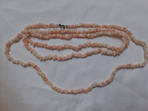 Vintage long pink coral