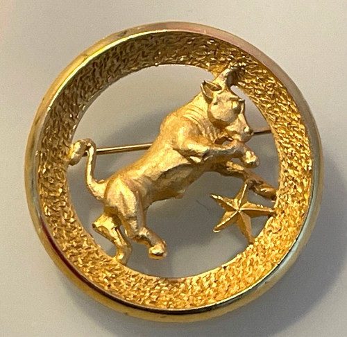 Crown trifari taurus zodiac - crown,