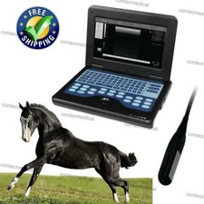 Veterinary Ultrasound Scanner Laptop Animal Machine 7.5M Rectal probe, Cow/Horse