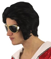 MENS ELVIS QUIFF WIG 1950S