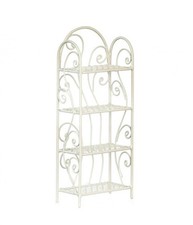 Dolls House White Wrought Iron