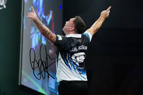 Gerwyn price signed autograph - signed,