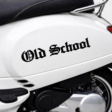 OLD SCHOOL CAR Decal Sticker