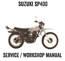 1980 Onwards Suzuki SP400 SP
