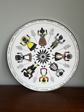 TAUNTON VALE Melamine Cheese Board Chopping Serving Plate Vintage Mid Century •