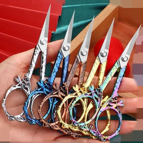 Vintage retro tailor scissors - retro,