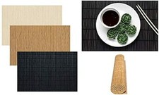 2 X Bamboo Placemats Table