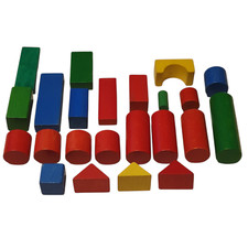 23pc Vintage Wooden Building