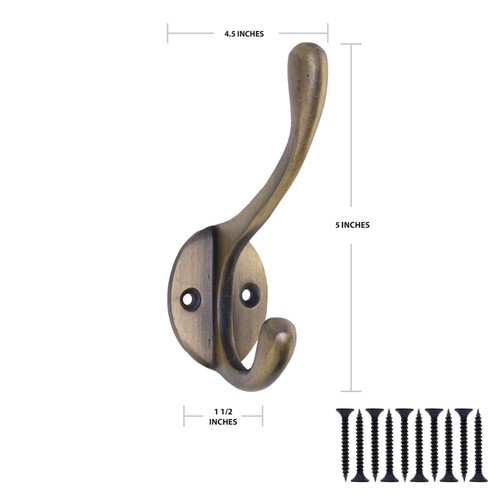 Cast iron hooks coat hat - cast, coat,