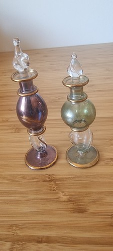 Blown glass egyptian perfume - blown,