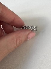 Pandora Flower Ring 925 Sterling Silver Size 56