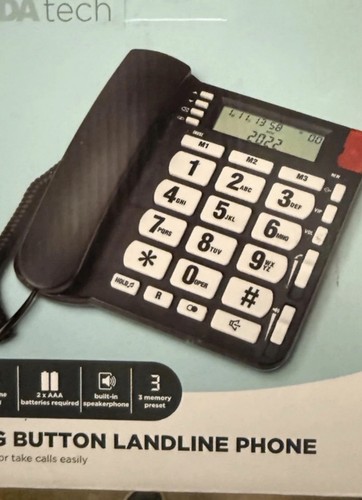 Big button landline phone - big,